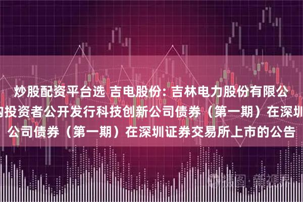炒股配资平台选 吉电股份: 吉林电力股份有限公司2025年面向专业机构投资者公开发行科技创新公司债券(第一期)在深圳证券交易所上市的公告